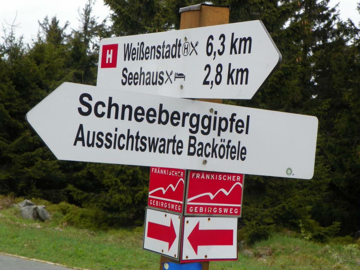 Ferienwohnung Am Weissenstaedter See Weißenstadt Extérieur photo